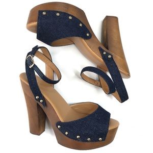 Heeled sandal